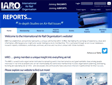 Tablet Screenshot of iaro.com